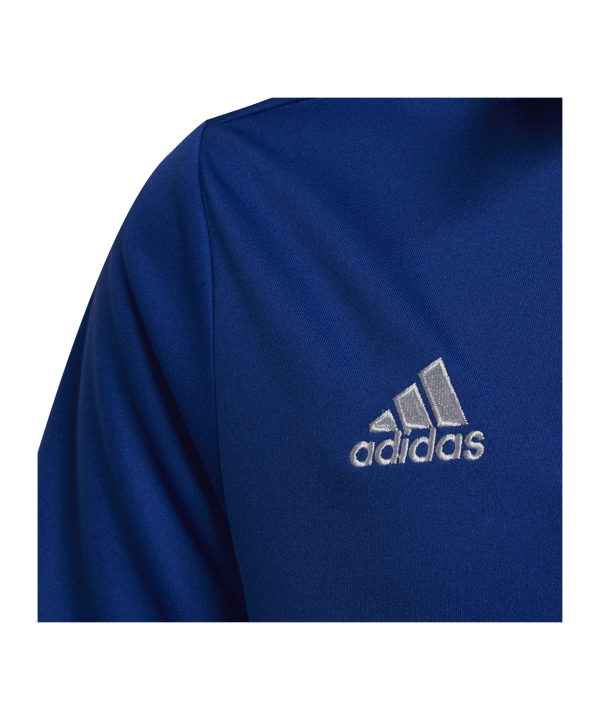 adidas Entrada 22 Poloshirt Kids Blau - blau