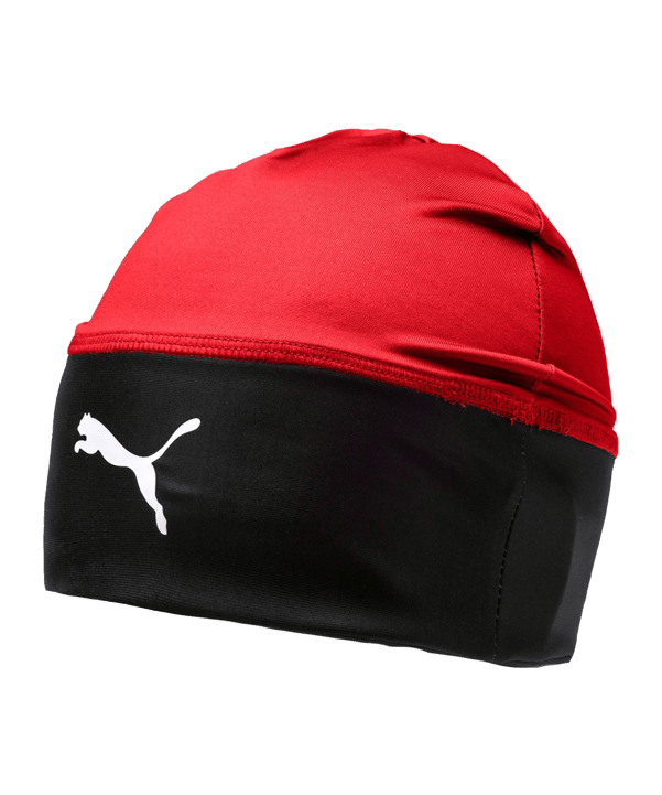 PUMA LIGA Beanie Mütze Rot Schwarz F01 - rot