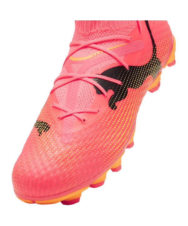 PUMA FUTURE 7 Pro FG/AG Jr Kids The Forever Faster Rosa Schwarz F03 - rosa