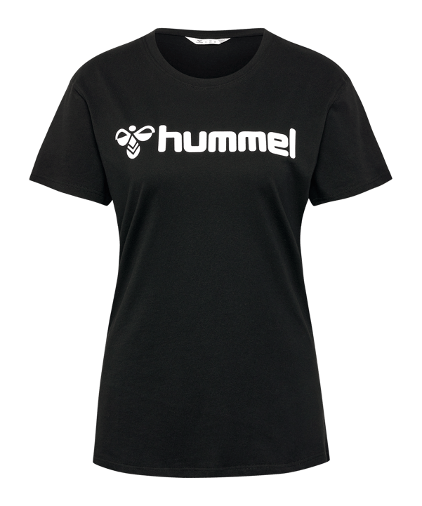 Hummel GO 2.0 LOGO T-Shirt Damen Schwarz F2001 - schwarz