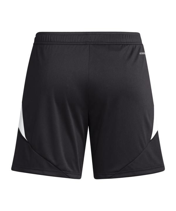 adidas Tiro 24 Short Damen Schwarz Weiss - schwarz