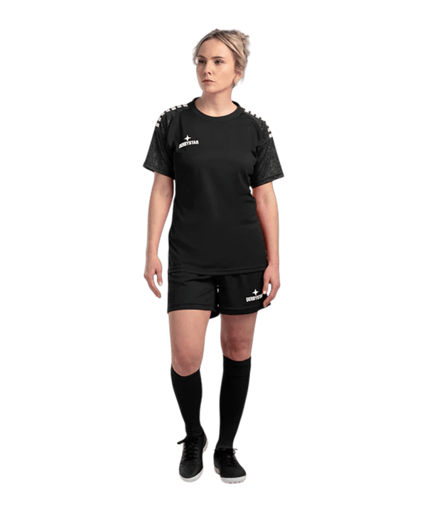 Derbystar Madrid v25 Trikot Damen Schwarz - schwarz