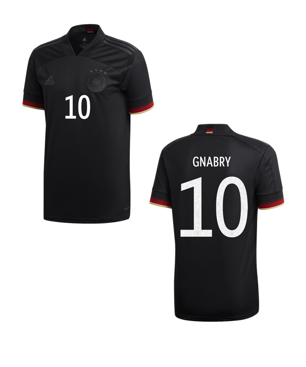 adidas DFB Deutschland Trikot Away EM2020 Gnabry - schwarz