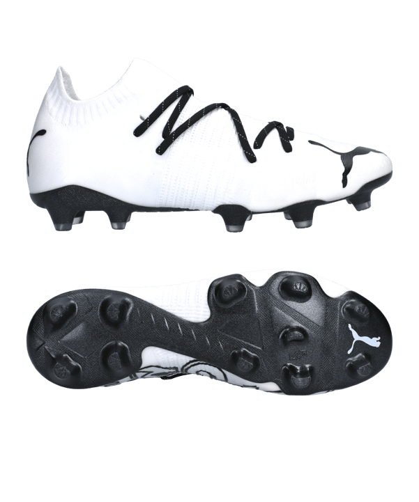 PUMA X 11teamsports FUTURE 1.2 Create-Your-Own FG/AG Weiss Schwarz F01 - weiss