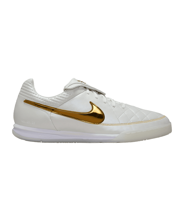 Nike Tiempo Legend IN Touch of Gold Weiß F100 - weiss