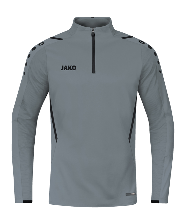 JAKO Challenge Ziptop Kids Grau Schwarz F841 - grau