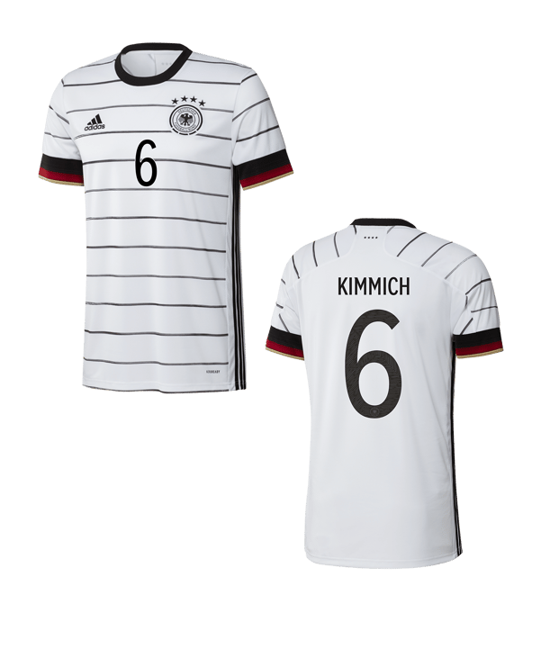 adidas DFB Deutschland Trikot Home EM 2020 Kimmich Kids - weiss