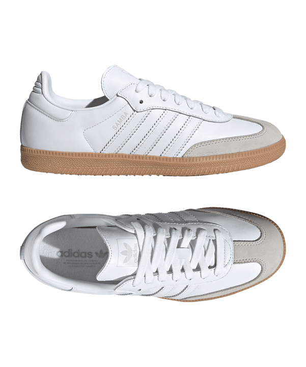 adidas Originals Samba Sneaker Damen Weiß - weiss