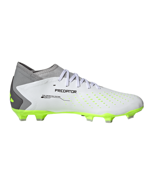 adidas Predator Accuracy.3 FG Crazyrush Weiss Schwarz Gelb - weiss