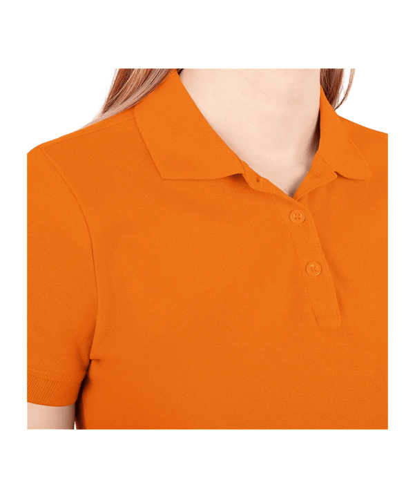 JAKO Organic Polo Shirt Damen Orange F360