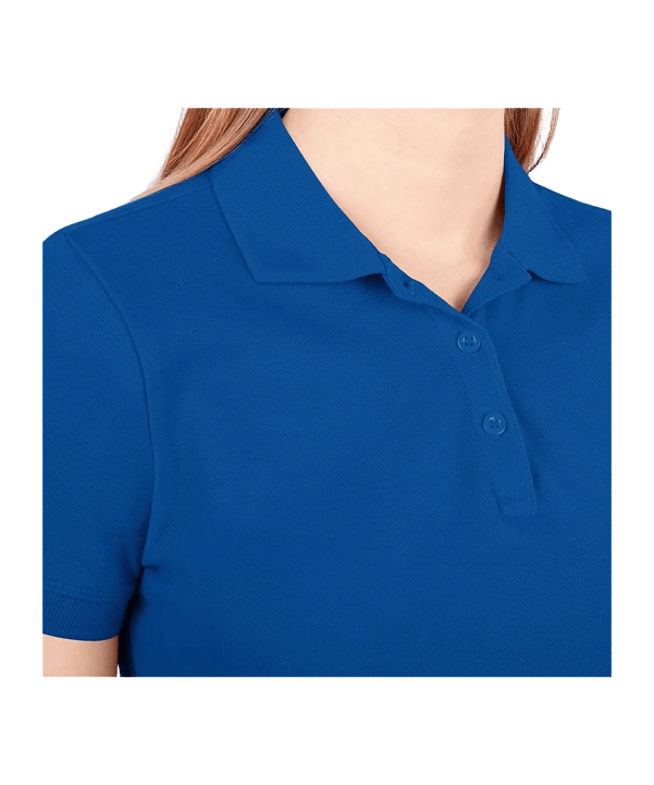 JAKO Organic Polo Shirt Damen Blau F400 - blau