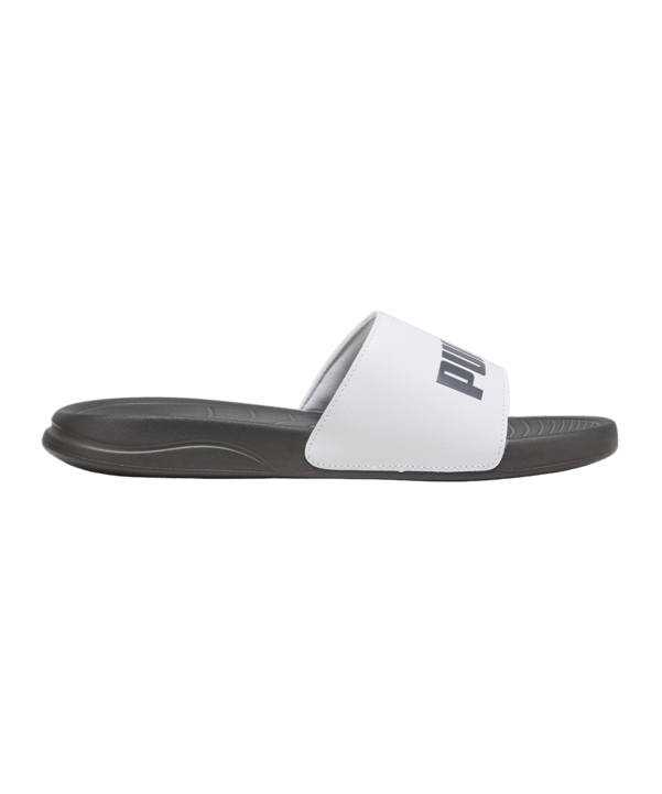 PUMA Popcat 20 Badelatsche Weiss Schwarz F36 - weiss
