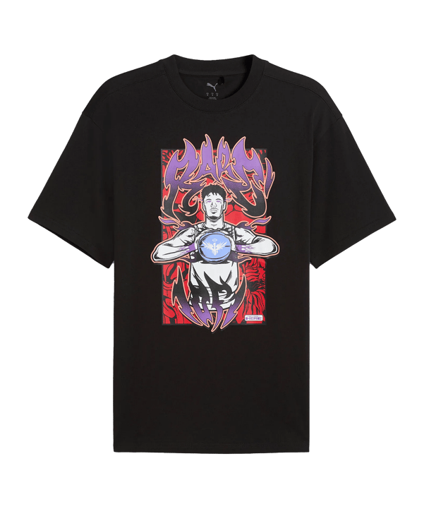 PUMA Melo Phoenix I T-Shirt Schwarz F01 - schwarz