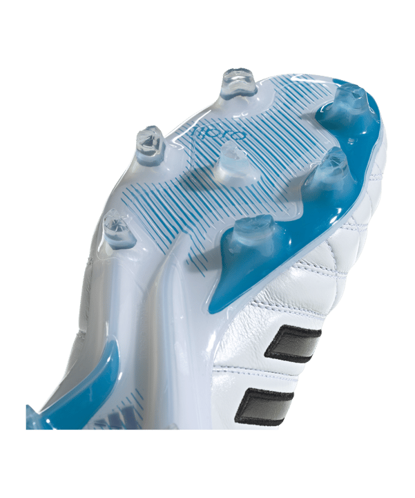 adidas 11Pro FG Weiss Schwarz Blau - weiss