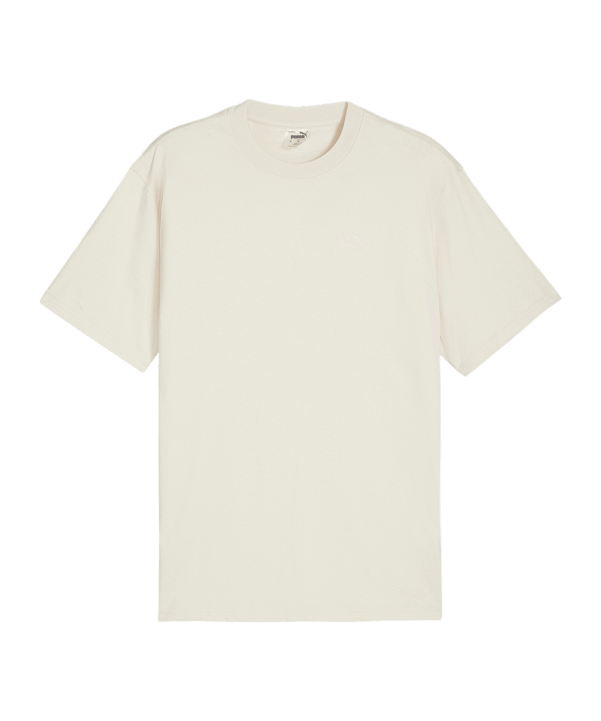 PUMA Jaws Emb Core T-Shirt Weiß F03 - weiss