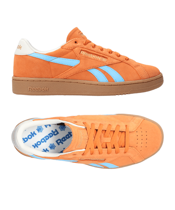 Reebok Club C Grounds UK Braun Blau - braun