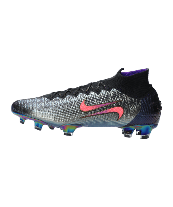 Nike Mercurial Superfly VII Elite Mbappe Chosen 2 FG Schwarz F001 - schwarz