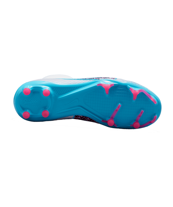 Nike Air Zoom Mercurial Superfly IX Pro FG Blast Weiss Blau Pink F146 - weiss