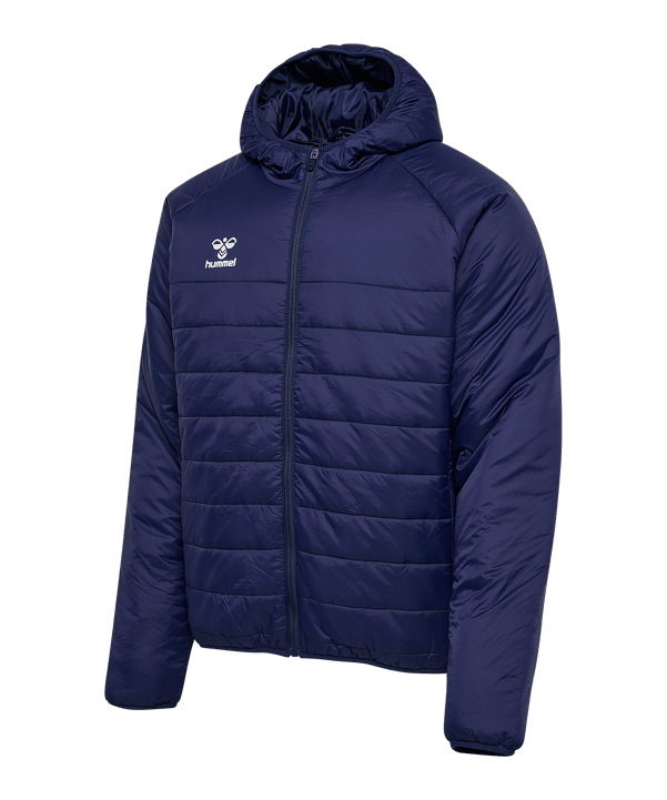 Hummel Go Quilted Kapuzenjacke Blau F7026 - blau