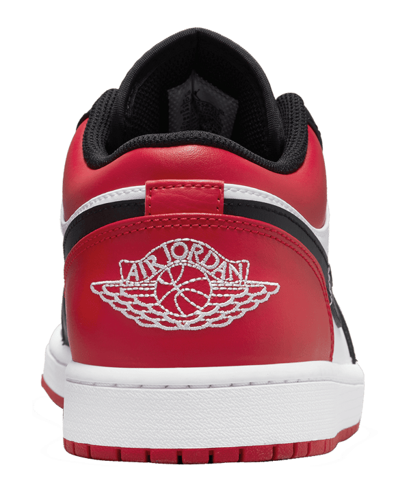 Jordan Air 1 Low Rot Weiss Schwarz F612 - rot