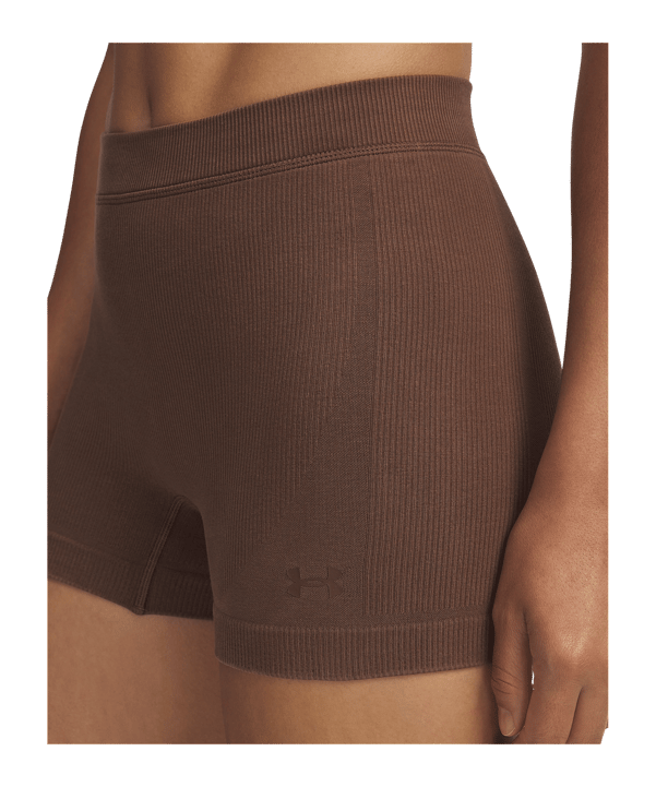 Under Armour Seamless Cotton Shorty Tight Damen Braun F230 - braun