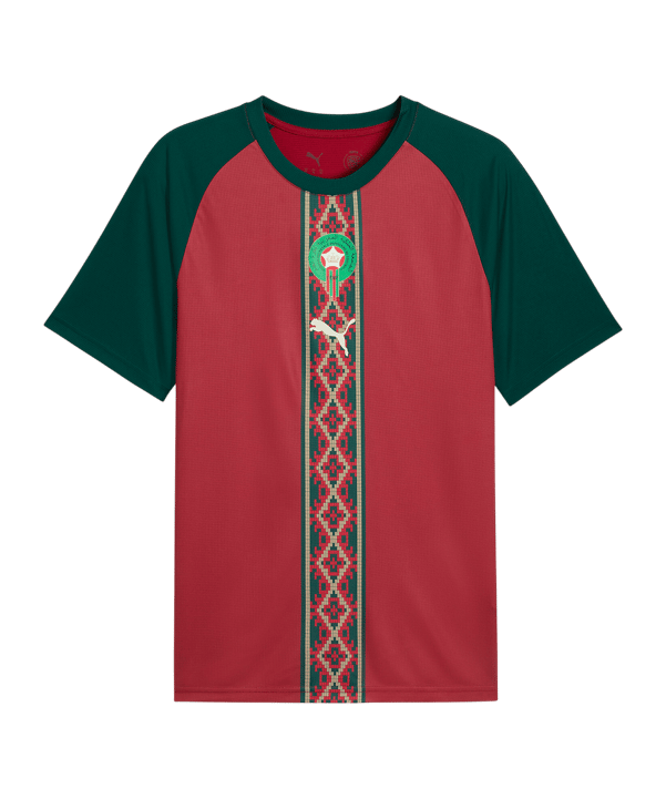 PUMA FRMF Marokko Prematch T-Shirt WM 2026 Rot F11 - rot