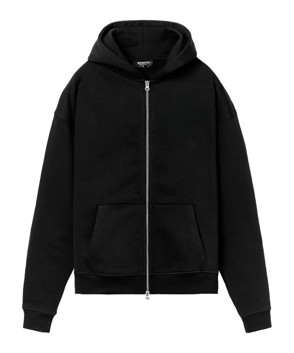 Burocs Basic Kapuzenjacke Schwarz