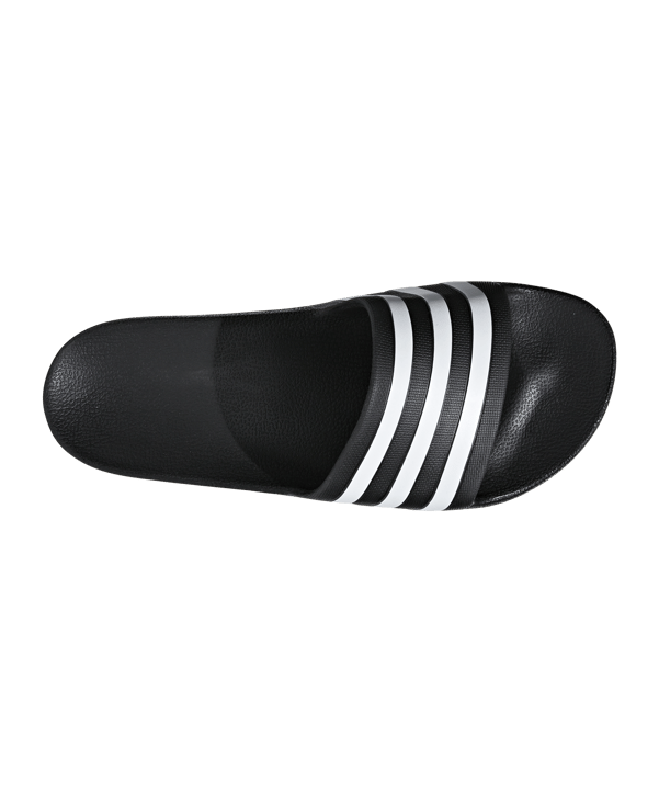 adidas Adilette Aqua Badelatsche Schwarz - schwarz