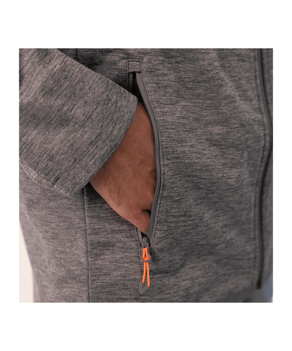 JAKO Softshelljacke Light Grau F40 - grau