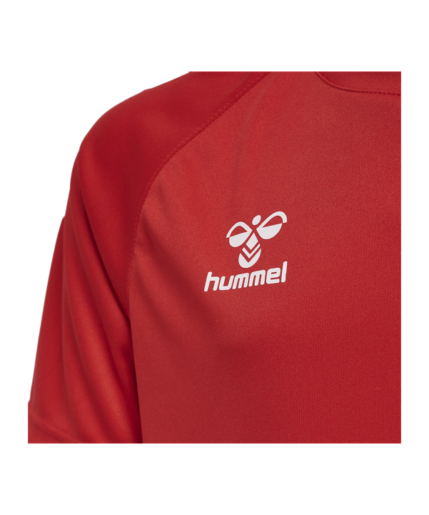 Hummel hmlCORE XK Poly T-Shirt Kids Rot F3062 - rot