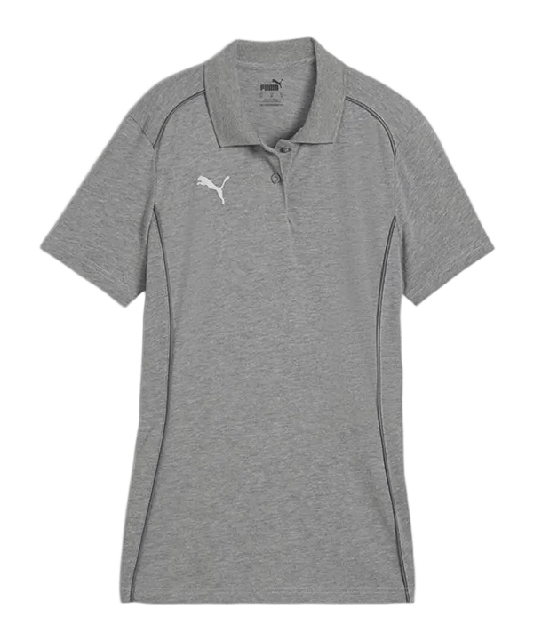 PUMA teamFINAL Casuals Poloshirt Damen Grau F06 - grau