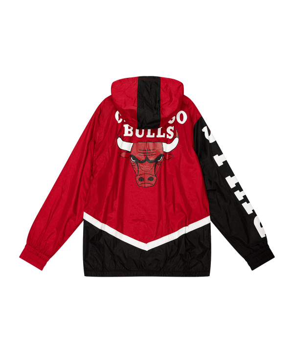 Mitchell and Ness NBA Windbreaker Jacke Rot
