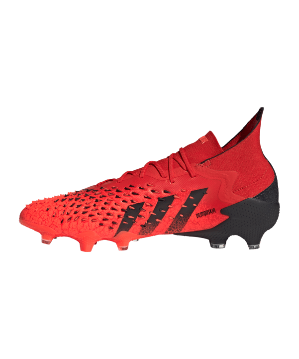 adidas Predator FREAK.1 FG Meteorite Rot Schwarz - rot