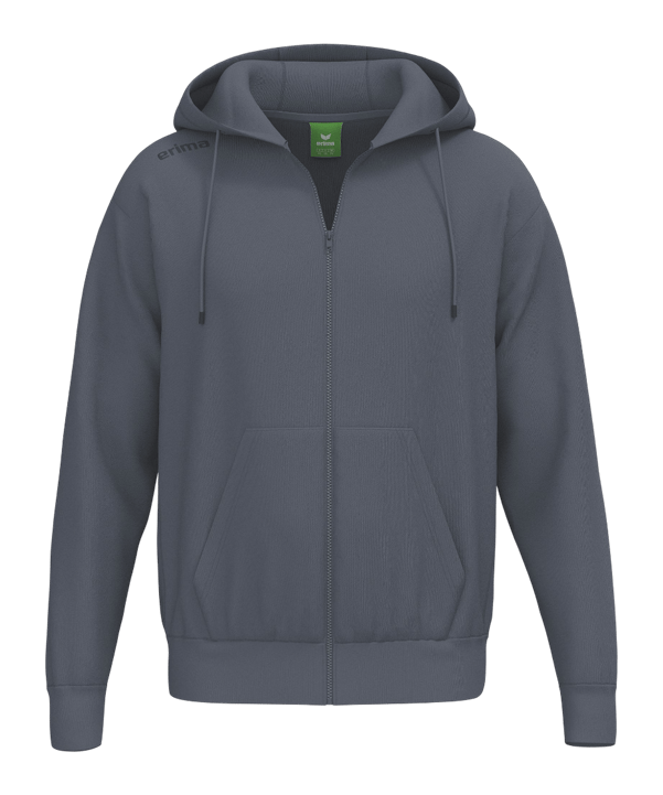 Erima TS Kapuzenjacke Grau - grau