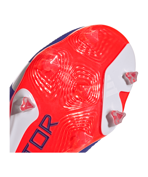 adidas Predator Elite FG Advancement Kids Blau Weiss - blau