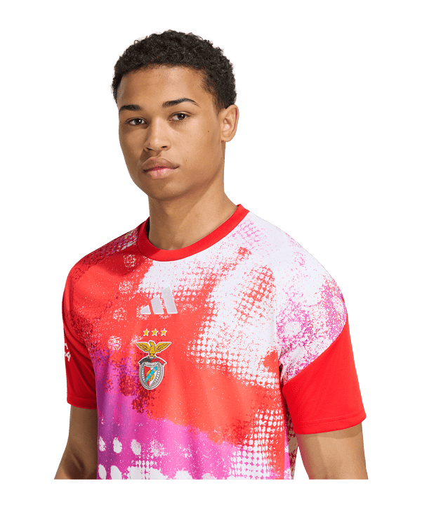 adidas Benfica Lissabon Pre Match Trikot 2026/2027 Rot