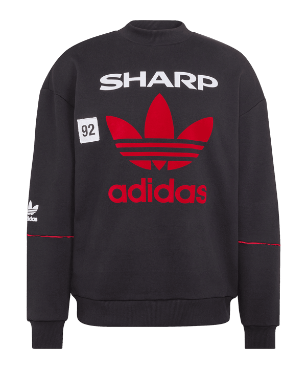 adidas Manchester United 90 Sweatshirt Schwarz - schwarz