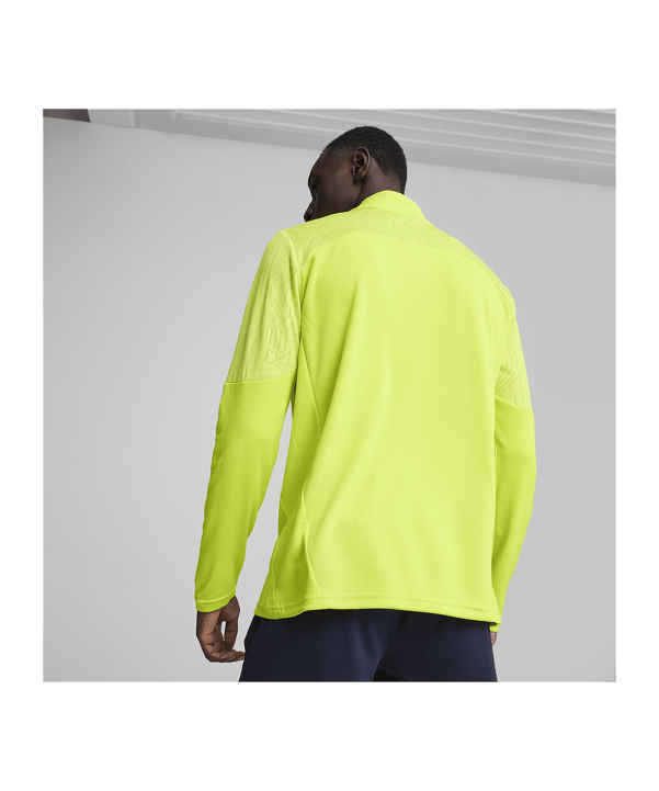 PUMA teamFINAL Training 1/4 Zip Sweatshirt F30 - tuerkis