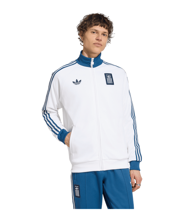 adidas EPO Griechenland Originals Track Jacke - weiss