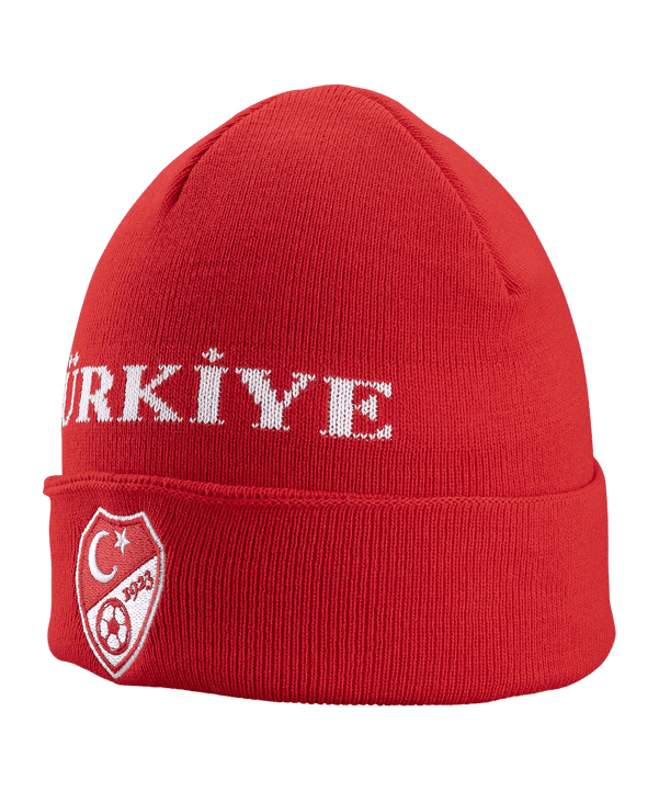 TFF Türkei Beanie Bronx Rot - rot
