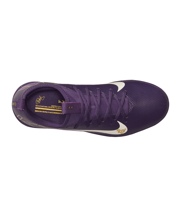 Nike Jr Air Zoom Mercurial Vapor XVI Academy TF Kylian Mbappe Signature Kids Lila F500 - lila