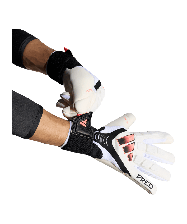 adidas Predator Pro Strap Gants de gardien de but Rose - rose