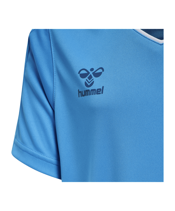 Hummel hmlCORE XK Poly Trikot Kids Blau F8729 - blau