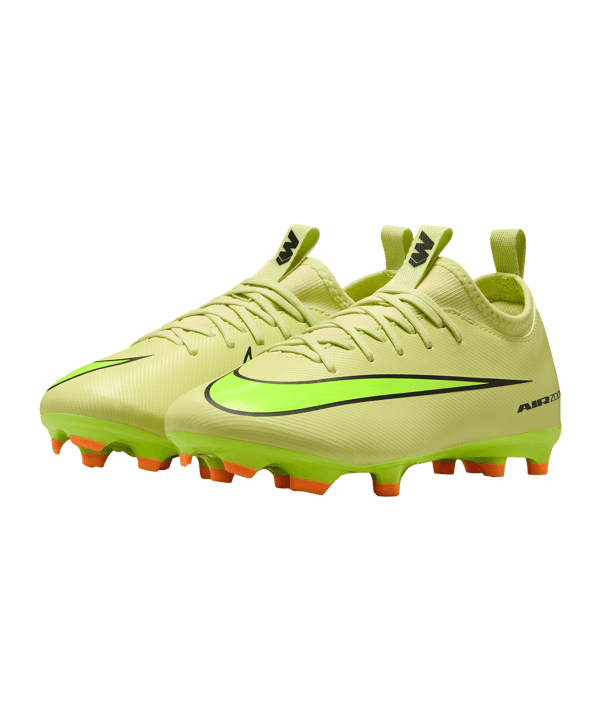 Nike Jr Air Zoom Mercurial Vapor XVI Academy FG/MG Max Voltage Kids Gelb F300 - gelb