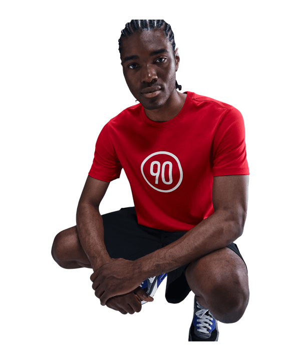 Nike Total 90 T-Shirt Rot F657 - rot