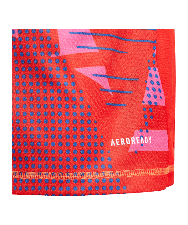 adidas Italien TW-Trikot langarm EM 2024 Kids Rot - rot