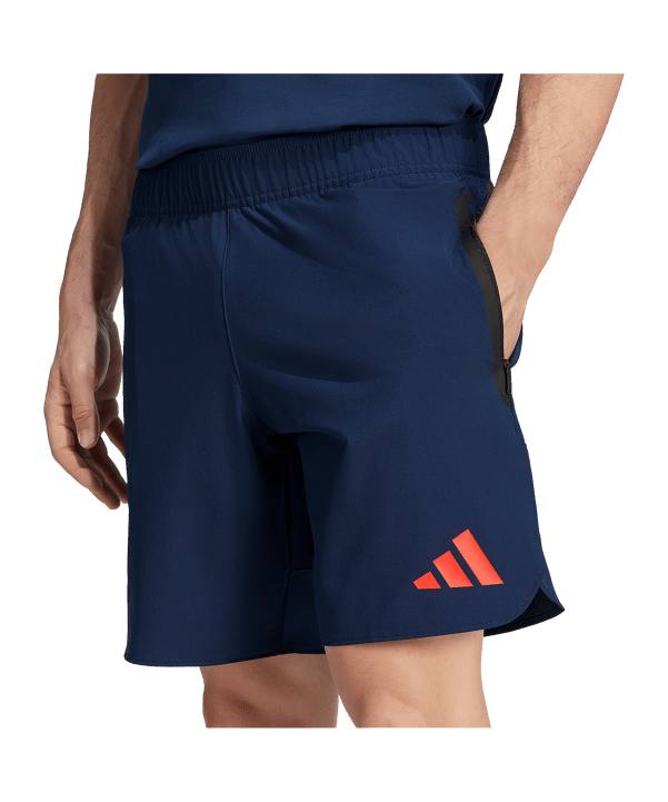 adidas FC Bayern München Tiro Travel Pantaloncini Blu - blu