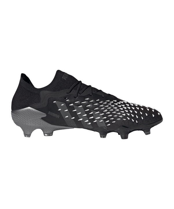 adidas Predator FREAK.1 L FG Superstealth Schwarz Grau - schwarz