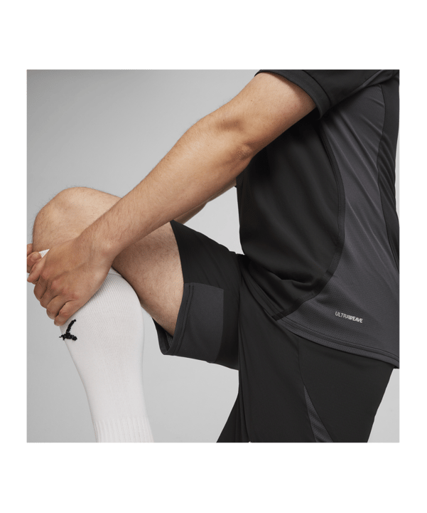 PUMA teamFINAL Trikot Schwarz Weiss Grau F03 - schwarz