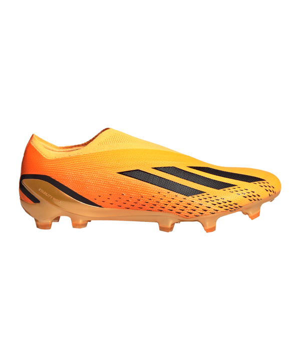 adidas X Speedportal+ FG Heatspawn Orange Gold Schwarz - orange